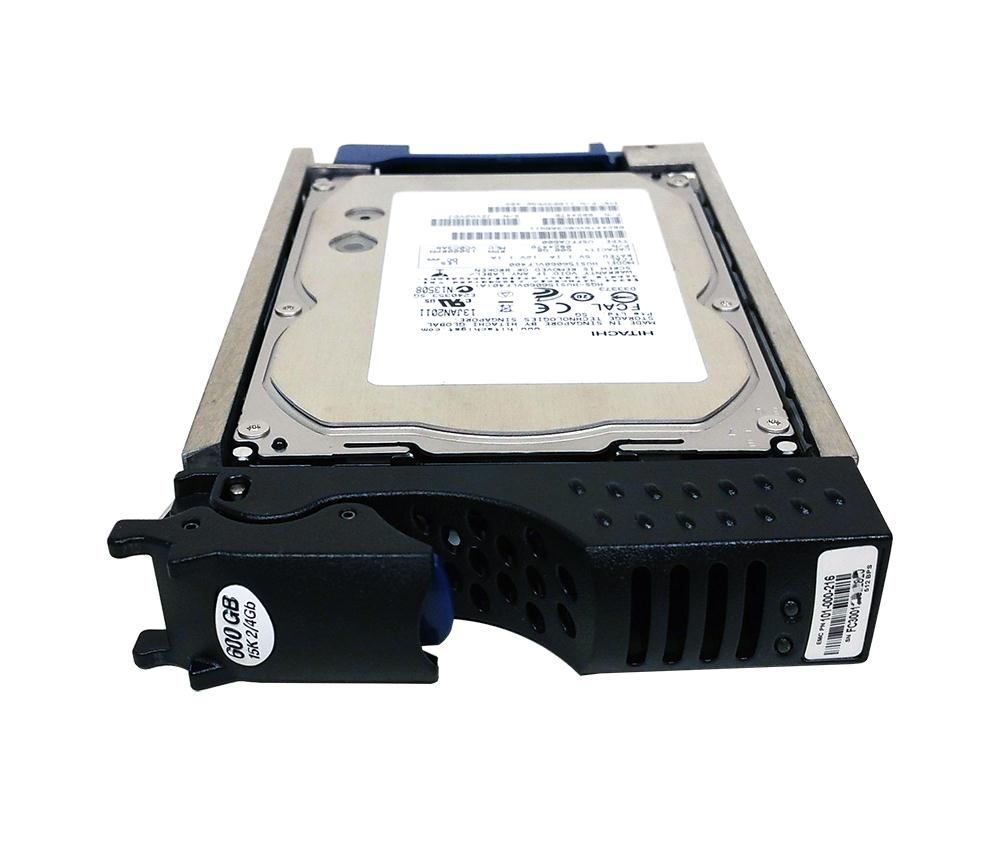118032690-A02 EMC 600GB 15000RPM Fibre Channel 4Gbps 64MB Cache 3.5-Inch Internal Hard Drive