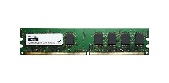 35964852-W28217R Wintec 2GB PC2700 DDR-333MHz non-ECC Unbuffered CL2.5 184-Pin DIMM 2.5V Memory Module
