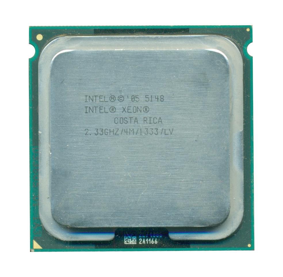 419736-B21 HP 2.33GHz 1333MHz FSB 4MB L2 Cache Intel Xeon LV 5148 Dual Core Processor Upgrade