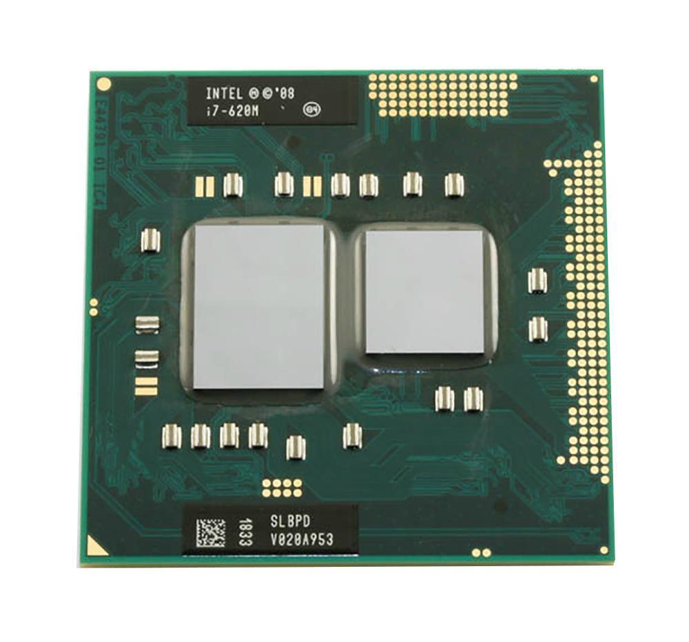 587259-001 HP 2.66GHz 2.50GT/s DMI 4MB L3 Cache Intel Core i7-620M Dual Core Mobile Processor Upgrade