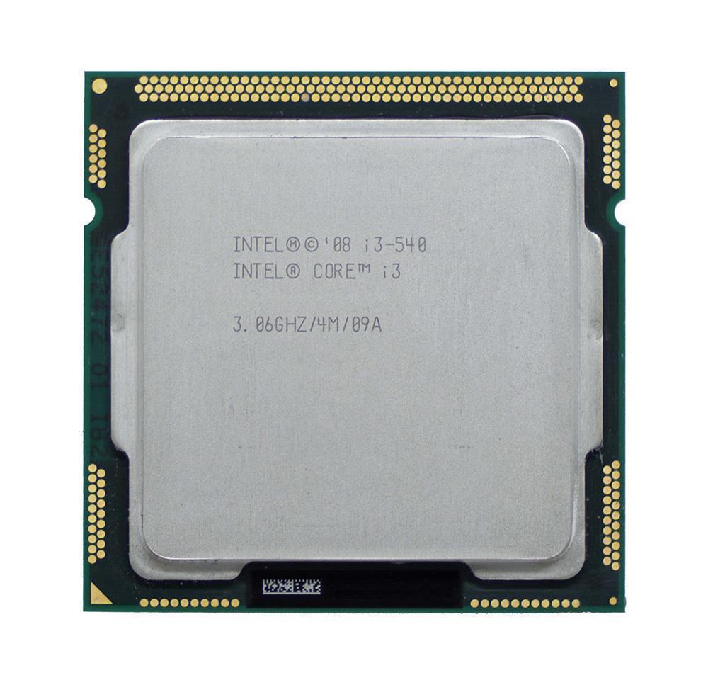 599311-B21 HP 3.06GHz 2.50GT/s DMI 4MB L3 Cache Intel Core i3-540 Dual Core Processor Upgrade for ProLiant DL120 G6 Server