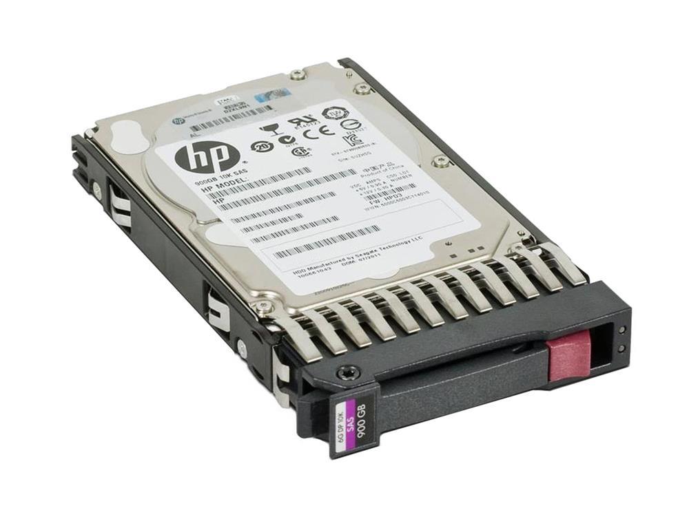 619291-S21 HP 900GB 10000RPM SAS 6Gbps Dual Port Hot Swap 2.5-inch Internal Hard Drive