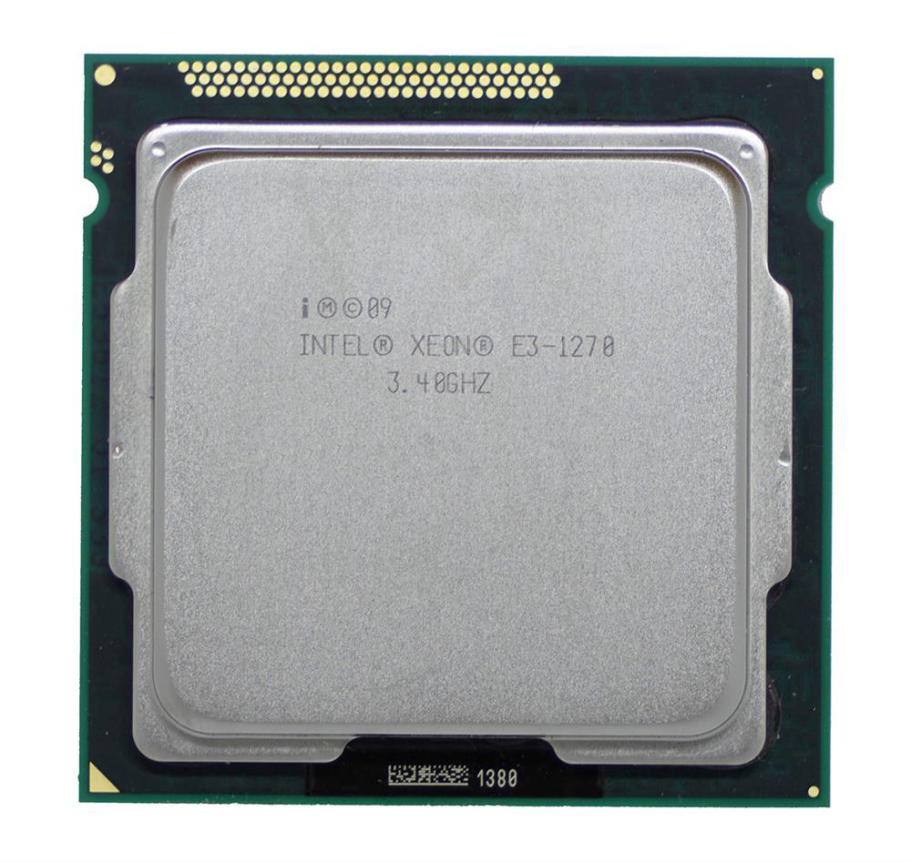 644756-001 HP 3.40GHz 5.00GT/s DMI 8MB L3 Cache Intel Xeon E3-1270 Quad Core Processor Upgrade for ProLiant Servers