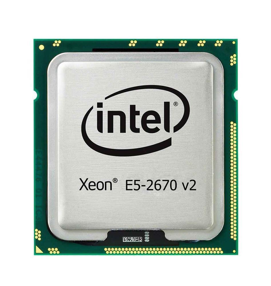 725938-L21 HP 2.50GHz 8.00GT/s QPI 25MB L3 Cache Intel Xeon E5-2670 v2 10 Core Processor Upgrade for ProLiant SL2x0s Gen8 Server