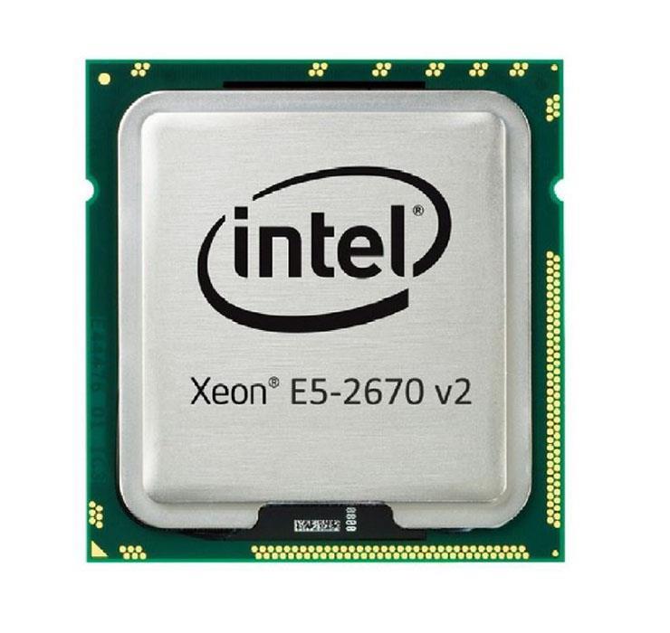 733624-001 HP 2.50GHz 8.00GT/s QPI 25MB L3 Cache Intel Xeon E5-2670 v2 10 Core Processor Upgrade