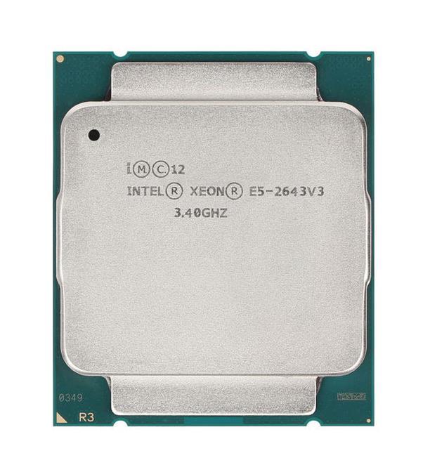 773124-B21 HP 3.40GHz 9.60GT/s QPI 20MB L3 Cache Intel Xeon E5-2643 v3 6 Core Processor Upgrade for ProLiant BL460c Gen9 Server