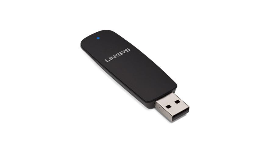 AE2500-NP Linksys High Performance Dual-Band IEEE 802.11a/b/g/n USB 2.0 Up to 300Mbps Wireless-N Adapter