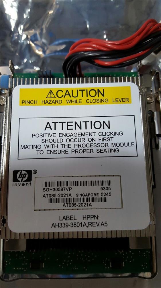 AT085-2021A HP 2.13GHz 6.40GT/s QPI 24MB L3 Cache Intel Itanium 9540 Processor Upgrade for BL8x0c i4