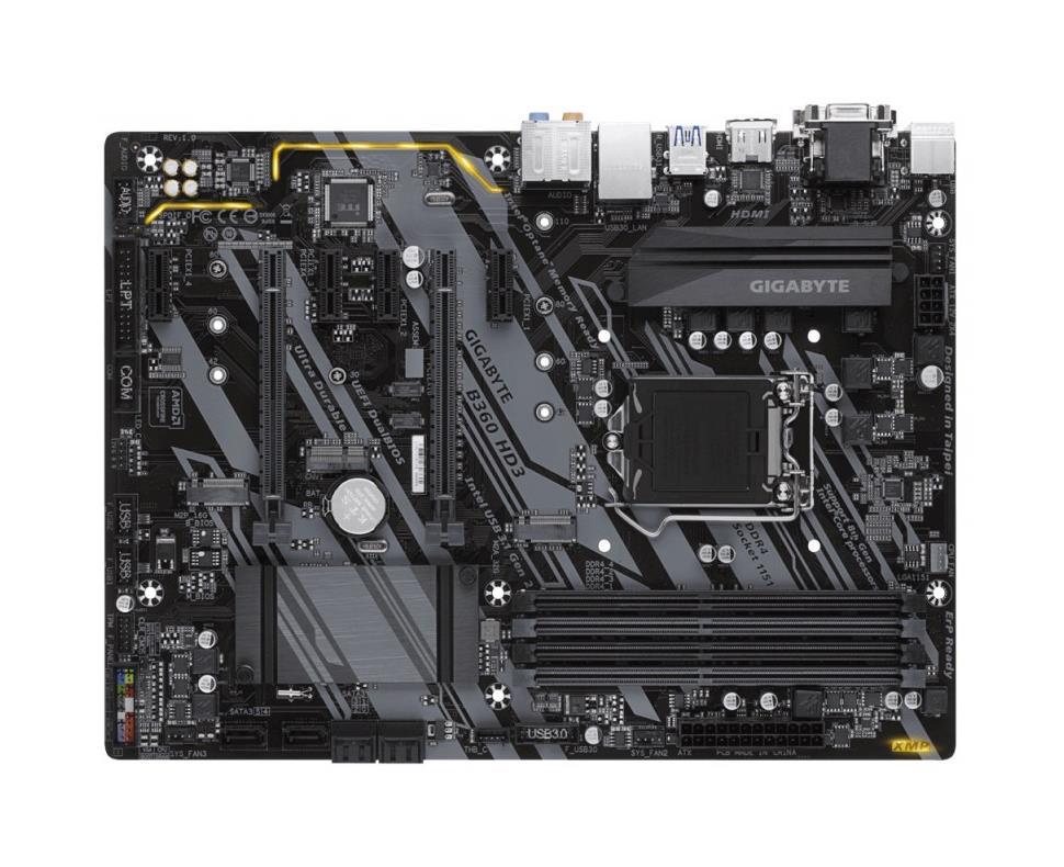 Gigabyte Tech B360 HD3 (rev. 1.0)