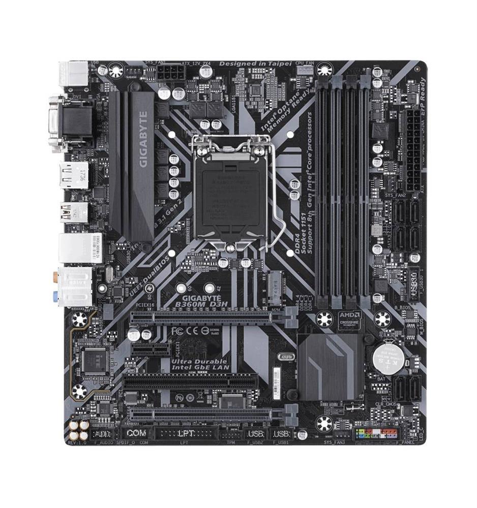 Gigabyte Tech B360MD3H(rev.1.0)