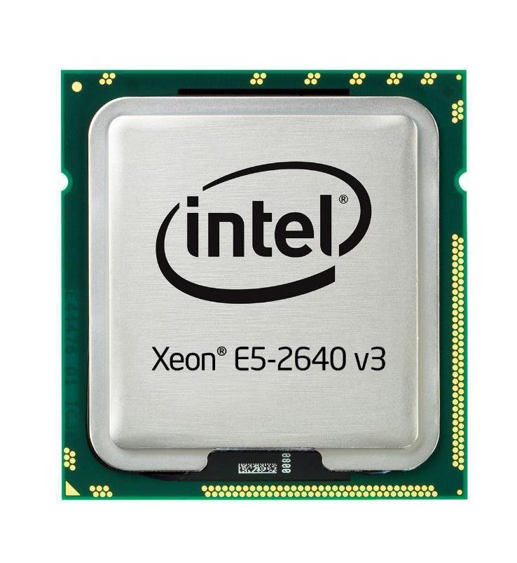BX80644E52640V3 Intel Xeon E5-2640 v3 8 Core 2.60GHz 8.00GT/s QPI 20MB L3 Cache Socket FCLGA2011-3 Processor