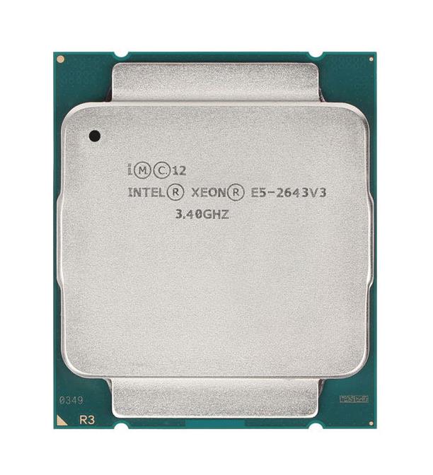 CM8064401724501 Intel Xeon E5-2643 v3 6 Core 3.40GHz 9.60GT/s QPI 20MB L3 Cache Socket FCLGA2011-3 Processor