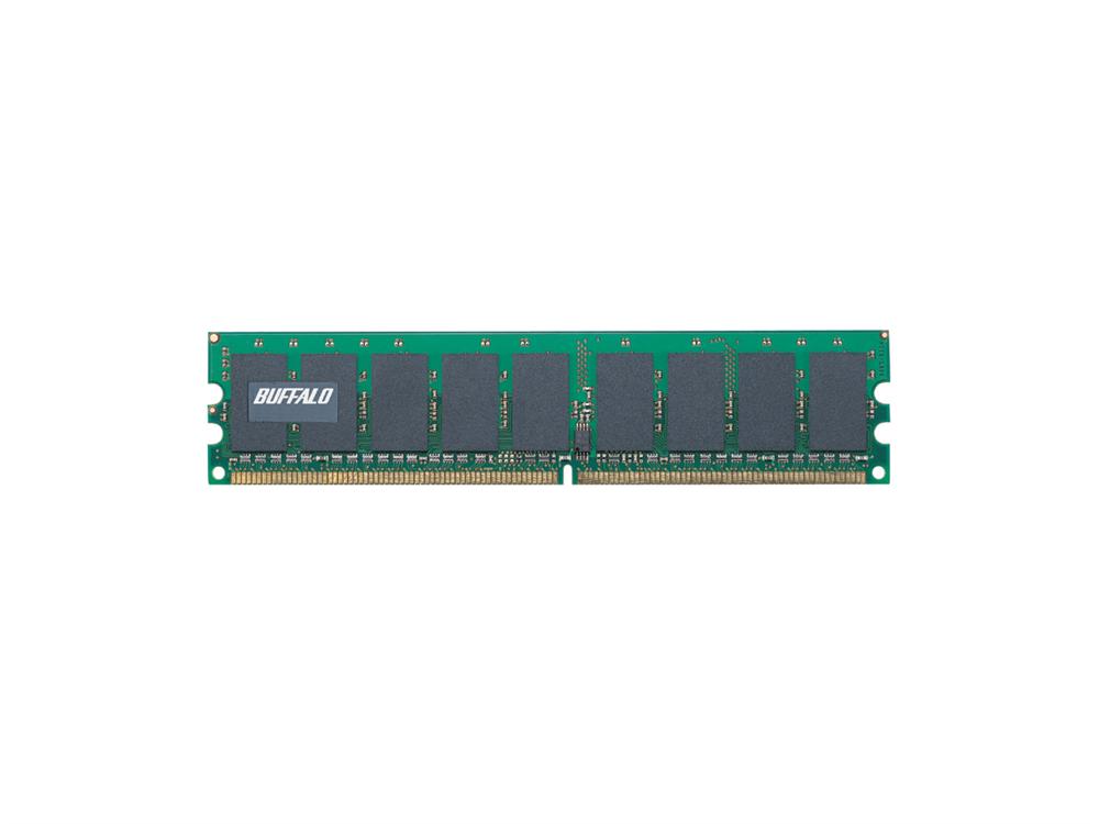D2U533B-E1GMDJ Buffalo 1GB PC2-4200 DDR2-533MHz ECC Unbuffered CL4 240-Pin DIMM Memory Module