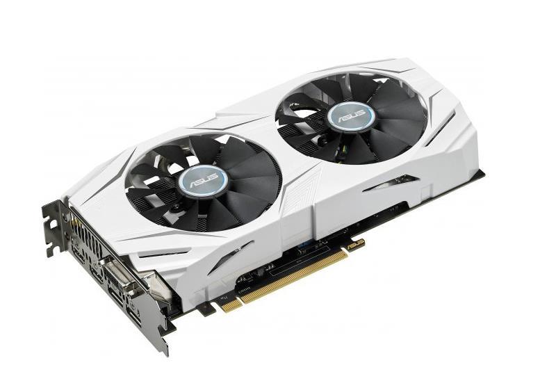 DUAL-GTX1070-O8G ASUS Nvidia GeForce GTX 1070 8GB GDDR5 256-Bit 2x HDMI / 2x DisplayPort / DVI-D PCI-Express 3.0 Video Graphics Card