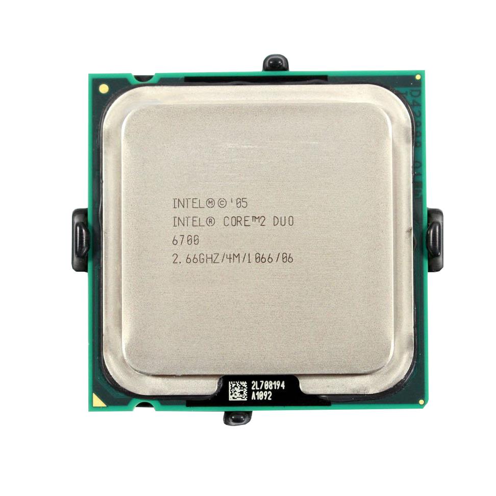 EX955AV HP 2.66GHz 1066MHz FSB 4MB L2 Cache Intel Core 2 Duo E6700 Desktop Processor Upgrade