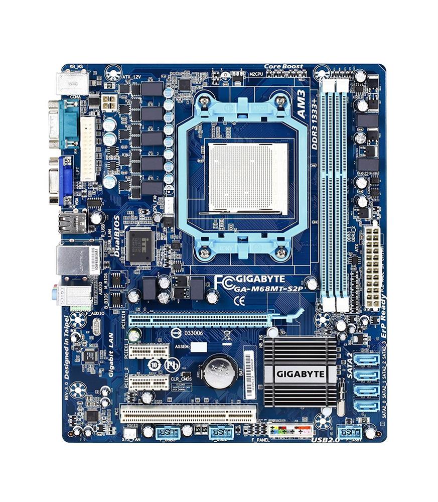 Gigabyte Tech GA-M68MT-S2P