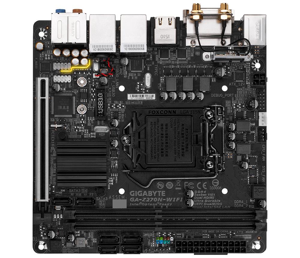 Gigabyte Tech GA-Z270N-WIFI