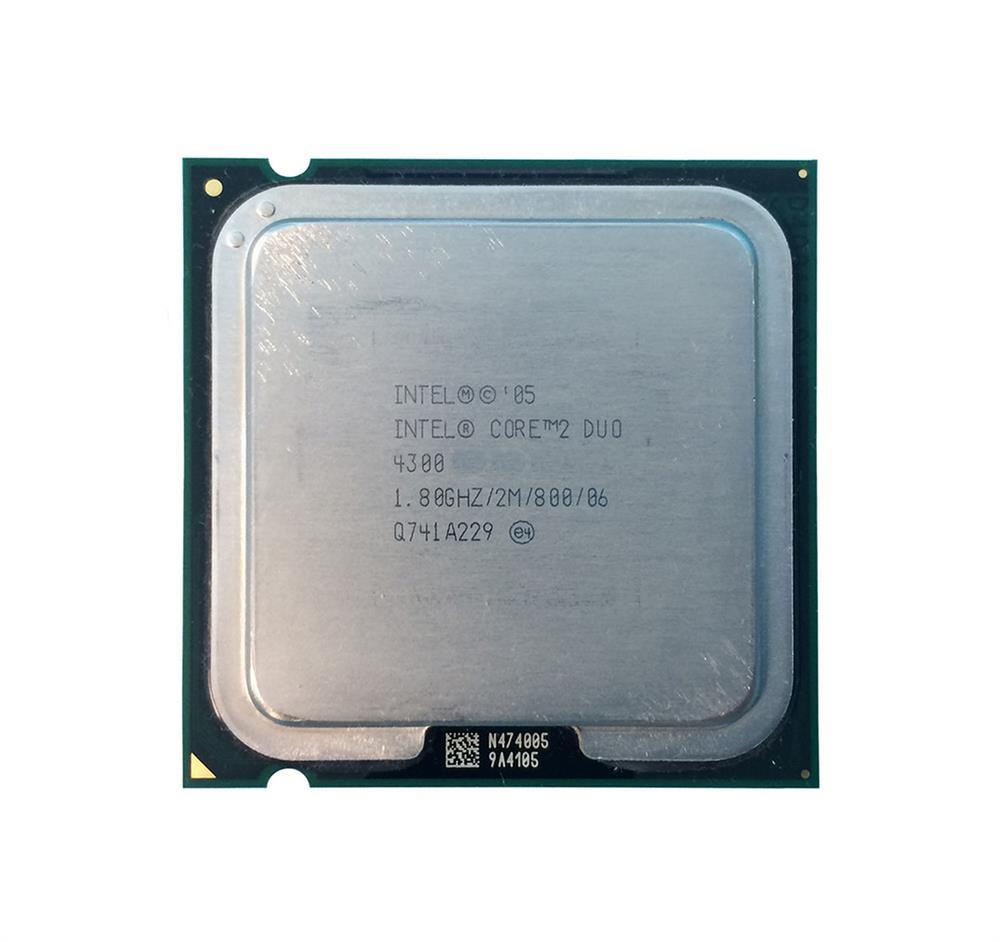 HD922 Dell 1.80GHz 800MHz 2MB Cache Socket LGA775 Intel Core 2 Duo E4300 Dual-Core Processor Upgrade