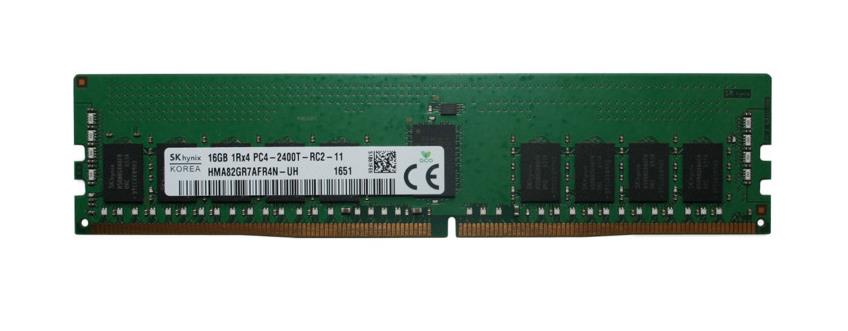 HMA82GR7AFR4N-UH Hynix 16GB PC4-19200 DDR4-2400MHz Registered ECC CL17 288-Pin DIMM 1.2V Single Rank Memory Module