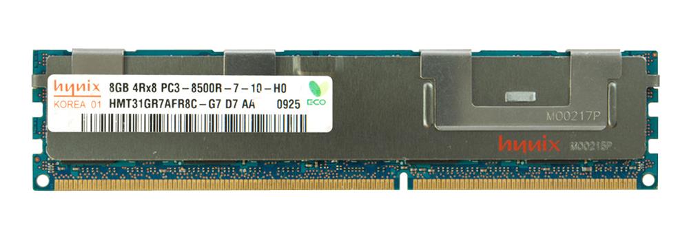 HMT31GR7AFR8C-G7 Hynix 8GB PC3-8500 DDR3-1066MHz ECC Registered CL7 240-Pin DIMM Quad Rank Memory Module