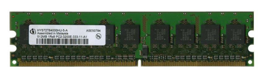 3D-12D279N72564-512M 512MB Module DDR2 PC3200 CL=3 ECC Unbuffered DDR400 1.8V 64Meg x 72 for Tyan Tomcat n3400B (S2925G2NR-E) n/a