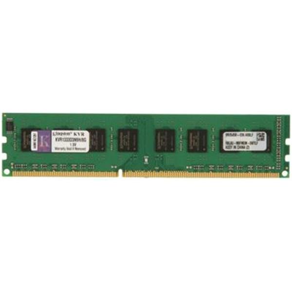 KVR1333D3N9H/8G Kingston 8GB PC3-10600 DDR3-1333MHz non-ECC Unbuffered CL9 240-Pin DIMM Dual Rank Memory Module (STD Height 30mm)