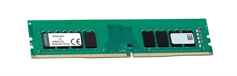 KVR24N17D8/16-A1 Kingston 16GB PC4-19200 DDR4-2400Mhz non-ECC Unbuffered CL17 288-Pin DIMM 1.2V Dual Rank Memory