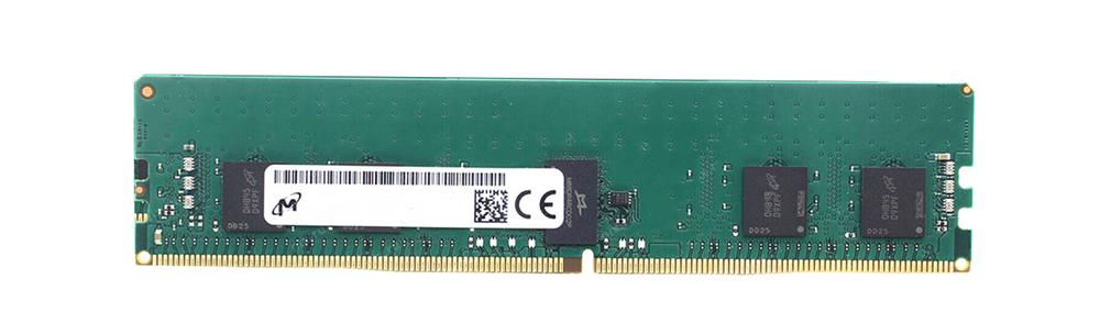 MTA9ASF2G72PZ-3G2B1 Micron 16GB PC4-25600 DDR4-3200MHz Registered ECC CL22 288-Pin DIMM 1.2V Single Rank Memory Module