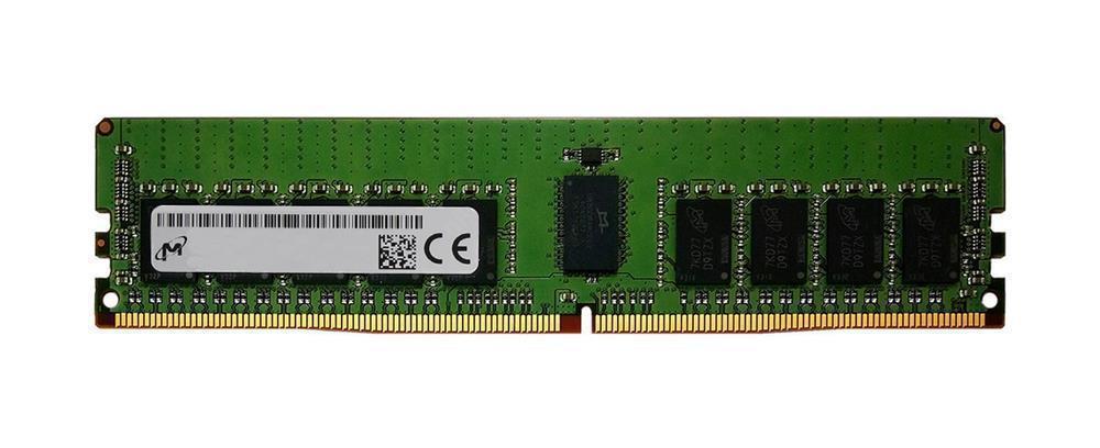 MTA9ASF2G72PZ-3G2E1TI Micron 16GB PC4-25600 DDR4-3200MHz Registered ECC CL22 288-Pin DIMM 1.2V Single Rank Memory Module