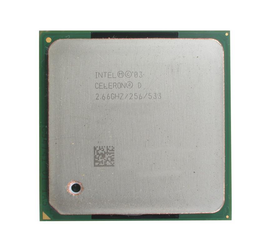 N8596 Dell 2.66GHz 533MHz FSB 256KB L2 Cache Intel Celeron D 330 Desktop Processor Upgrade