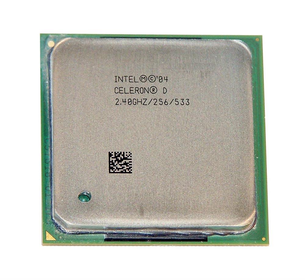 NE80546RE056256 Intel Celeron D 320 2.40GHz 533MHz FSB 256KB L2 Cache Socket PPGA478 Desktop Processor