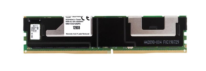 NMA1XXD128GPS Intel 128GB PC4-21300 DDR4-2666MHz CL19 Persistent Optane DIMM Memory Module
