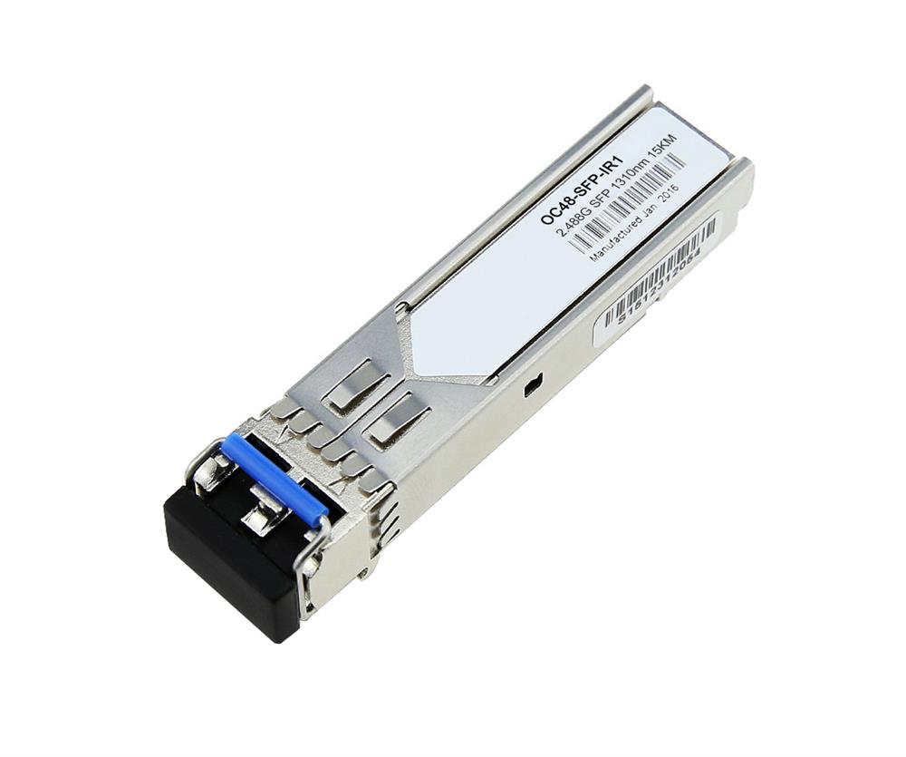 OC48-SFP-IR1 Brocade 2.5Gbps OC-48/STM-16 LR-1 Single-mode Fiber 15km 1310nm Duplex LC Connector SFP Transceiver Module