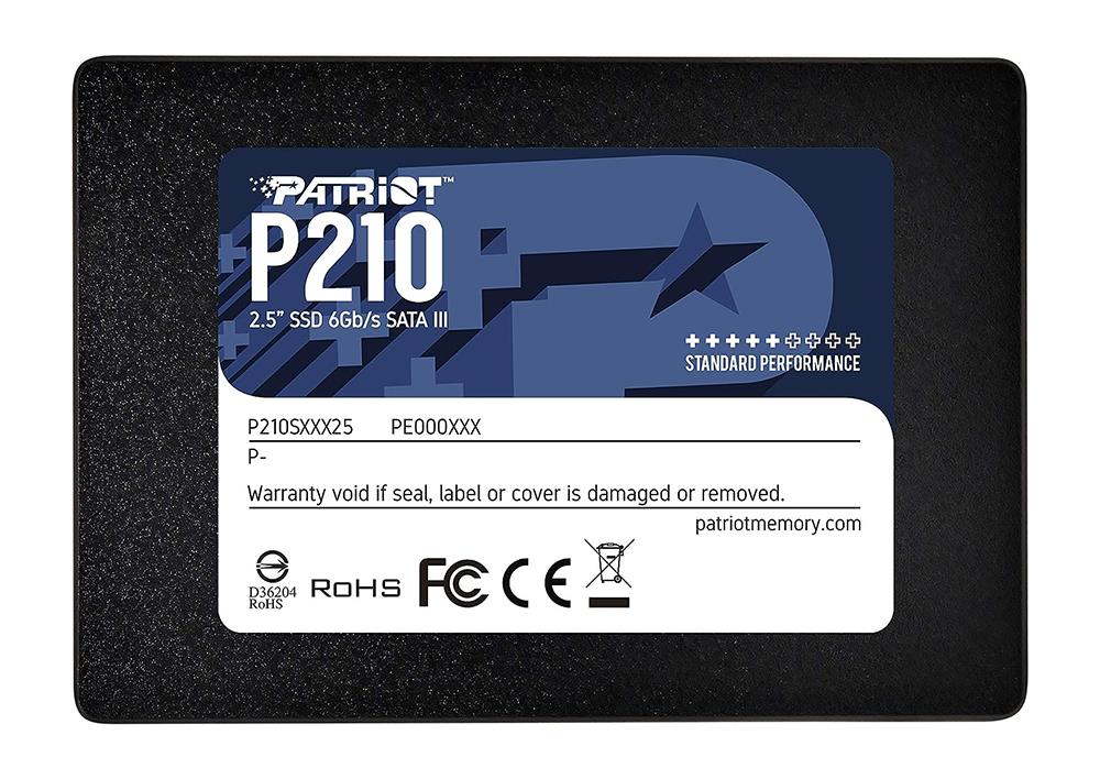 P210S256G25 Patriot Memory P210 256GB TLC SATA 6Gbps 2.5-inch Internal Solid State Drive (SSD)