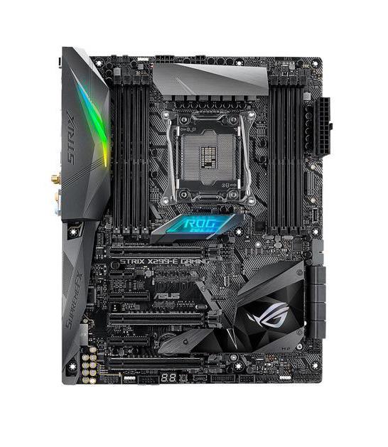 ROG STRIX X299-E GAMING Asus Socket LGA 2066 Intel X299 Chipset Core X-Series Processors Support DDR4 8x DIMM 8x 6.0Gb/s ATX Motherboard (Refurbished)