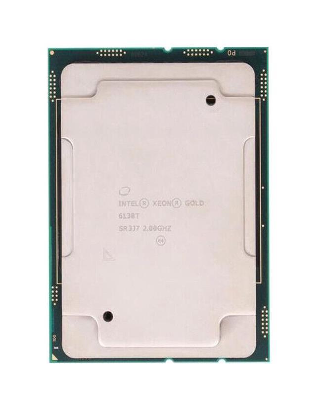 SBB7A07134 Lenovo 2.00GHz 10.40GT/s UPI 27.5MB L3 Cache Socket LGA3647 Intel Xeon Gold 6138T 20-Core Processor Upgrade for Think System SD650