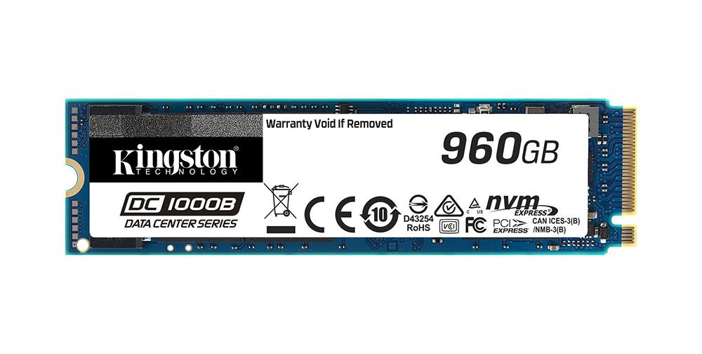 SEDC1000BM8/960G Kingston DC1000B 960GB TLC PCI Express 3.0 x4 NVMe M.2 2280 Internal Solid State Drive (SSD)