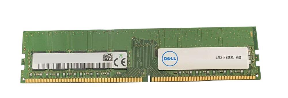 SNPDK8NXC/16G Dell 16GB PC4-25600 DDR4-3200MHz non-ECC Unbuffered CL22 288-Pin DIMM 1.2V Single Rank Memory Module