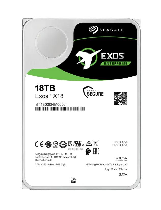 ST18000NM0272 Seagate Exos 2x18 18TB 7200RPM SAS 12Gbps (512e) 3.5-inch Hard Disk Drive