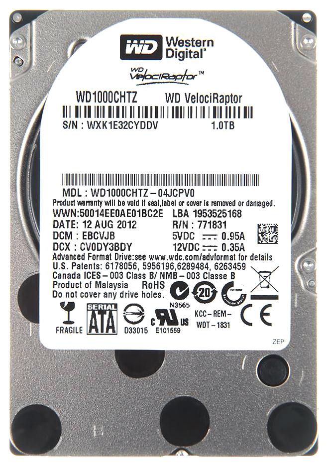 Western Digital WD1000CHTZ-04JCPV0