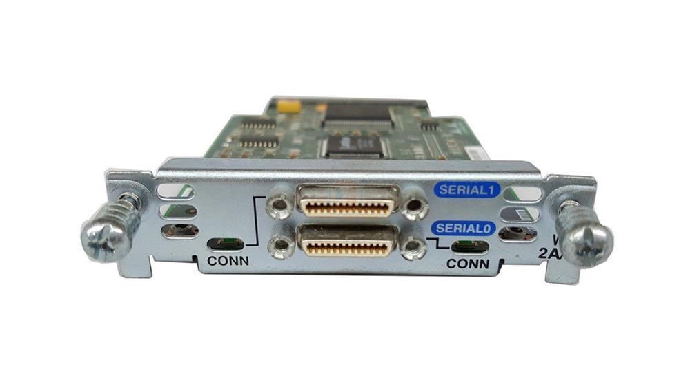 WIC-2A/S Cisco 2-Ports WAN Interface Module (Refurbished)