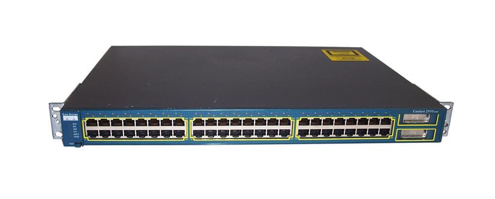 WS-C2950G-48-EI Cisco Catalyst 2950 48-Ports 10/100 with 2 GBIC Slots Enhanced Image (Refurbished)