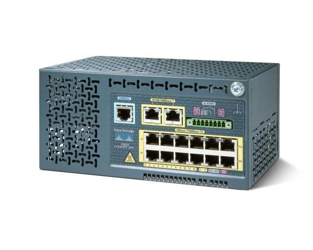 WS-C2955C-12 Cisco Catalyst 2955C 12-Ports 10/100Base-TX Manageable Layer4 Rack-mountable Ethernet Switch with 2x Fast Ethernet Uplink (Refurbished)