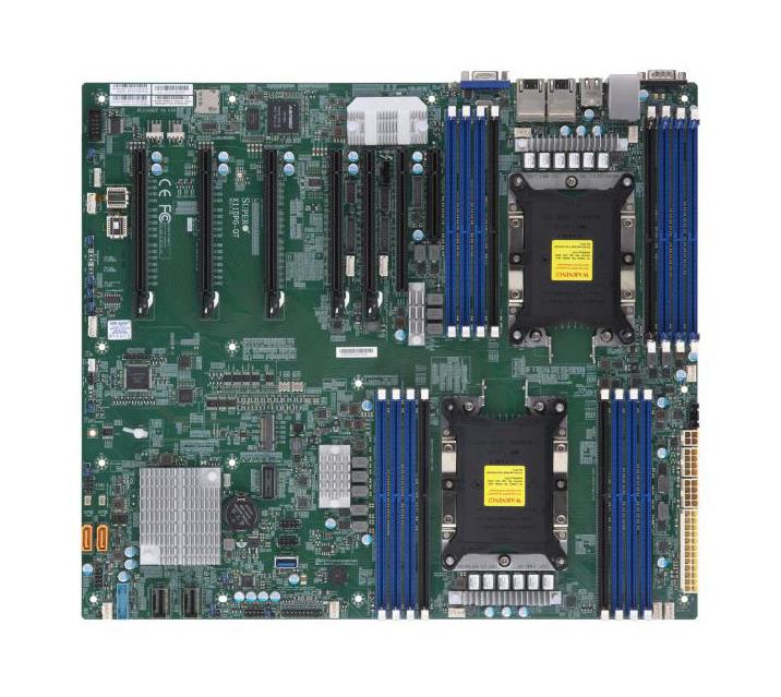 X11DPG-QT SuperMicro Socket LGA 3647 Intel C621 Chipset Intel Xeon Scalable Processors Support DDR4 16x DIMM 10x SATA3 6.0Gb/s Proprietary Server Motherboard (Refurbished)