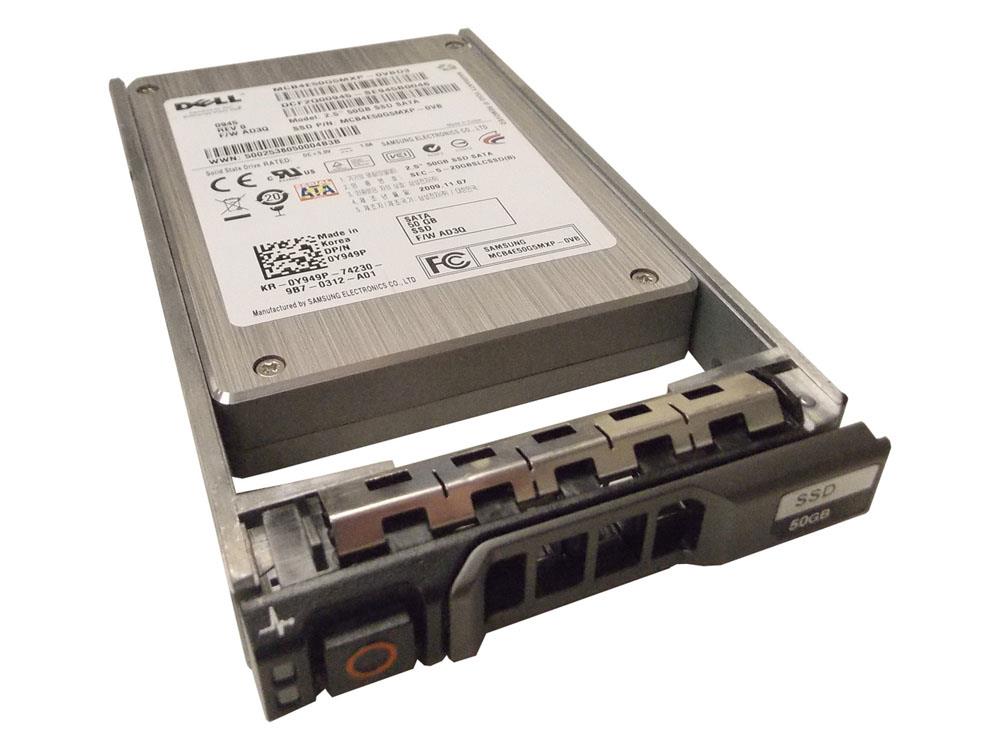 Y949P Dell 50GB SLC SATA 3Gbps 2.5-inch Internal Solid State Drive (SSD)