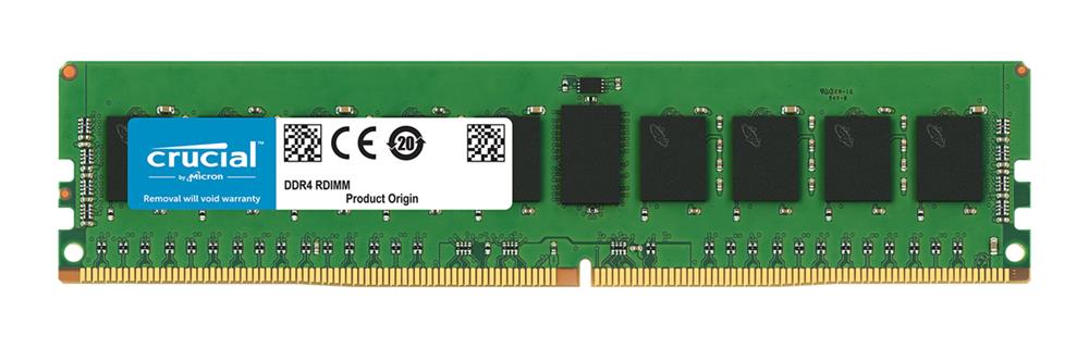 CT16G4RFS424A.18FB1 Crucial 16GB PC4-19200 DDR4-2400MHz Registered ECC CL17 288-Pin DIMM 1.2V Single Rank Memory Module