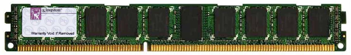 KVR13LR9D4L/16 Kingston 16GB PC3-10600 DDR3-1333MHz ECC Registered CL9 240-Pin DIMM 1.35V Low Voltage Very Low Profile (VLP) Dual Rank x4 Memory Module w/TS