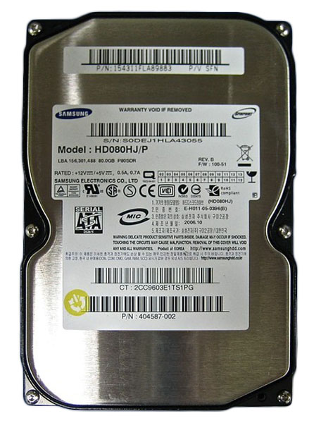 Samsung HD080HJ