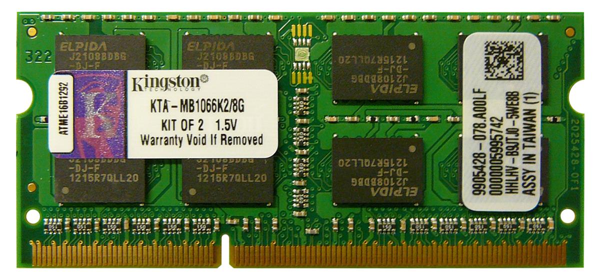 Kingston KTA-MB1066K2/8G