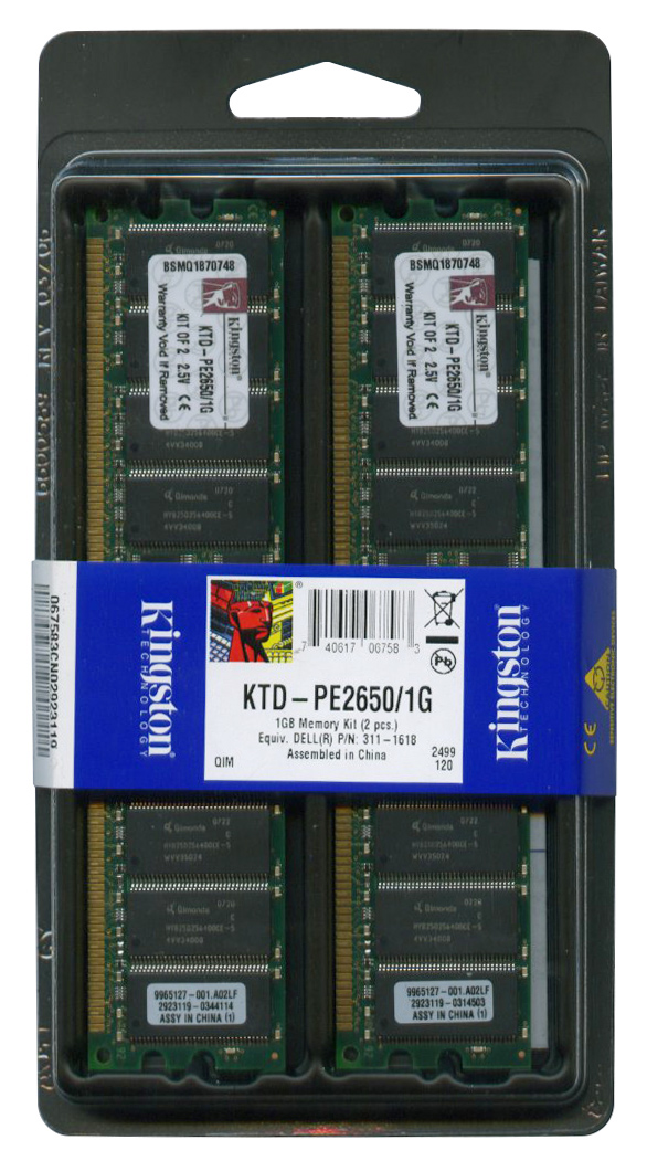 Kingston KTD-PE2650/1G